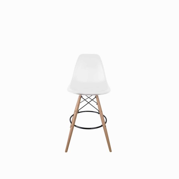 Silla de bar James blanca - Imagen 5