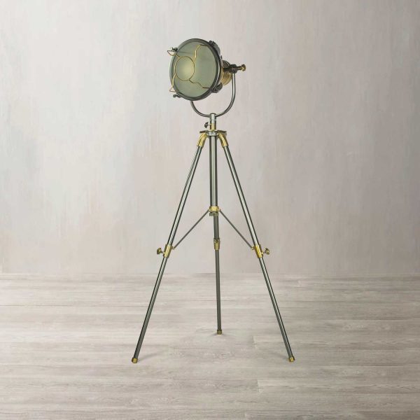 Lámpara Piso Rotati Brass - Imagen 2