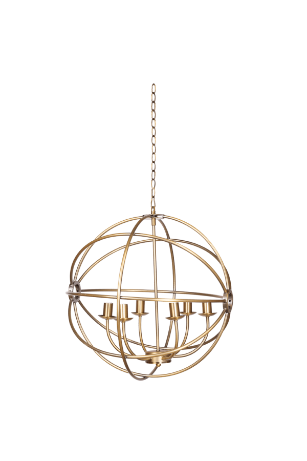 Lámpara Candelabro en Esfera Brass - Imagen 6