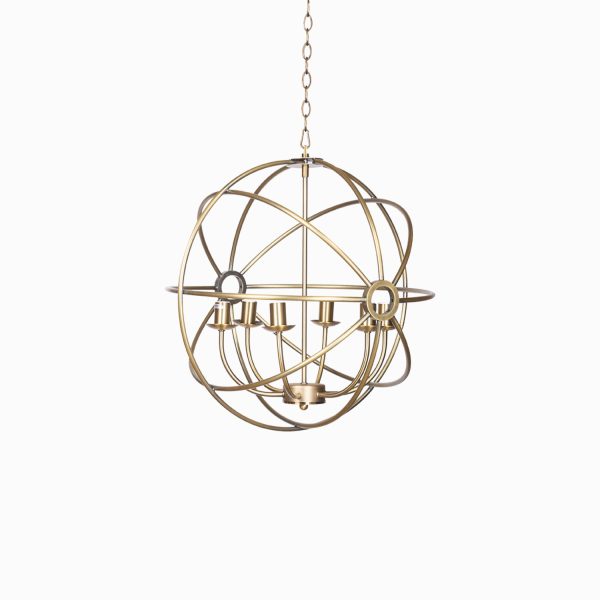 Lámpara Candelabro en Esfera Brass - Imagen 5