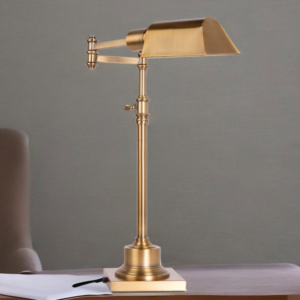 Lámpara mesa biblioteca Brass - Imagen 6
