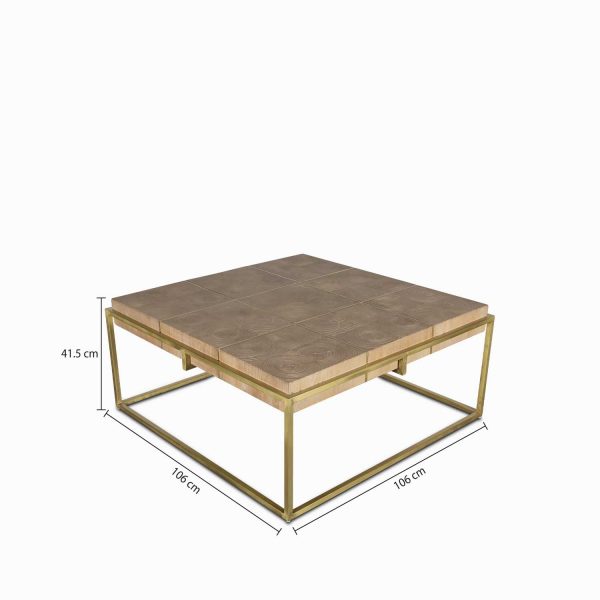 Mesa centro divisiones Brass - Imagen 4