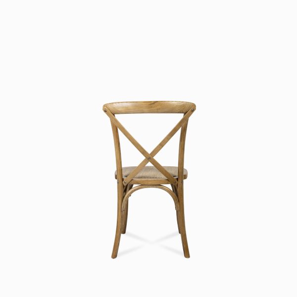 Silla Caña en gris antiguo en X - Imagen 5