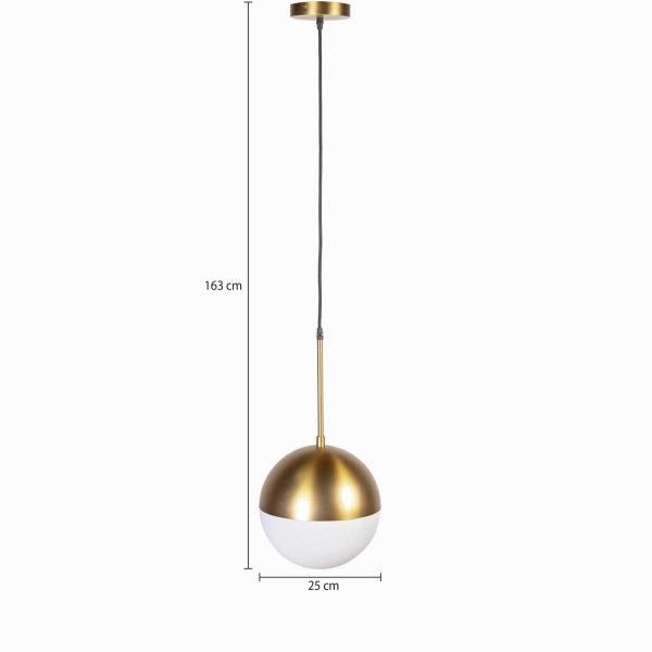 Lámpara Medio Globo Brass - Imagen 3