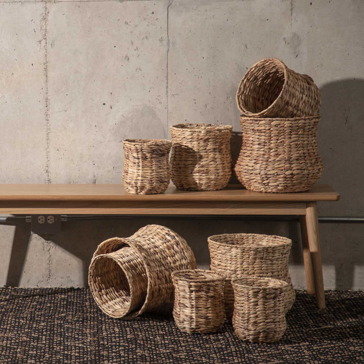 Canasto Redondo Jacinto de agua - Imagen 4