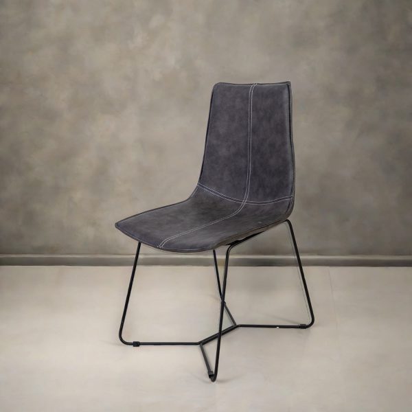 Silla comedor slope gris pata negra - Imagen 4