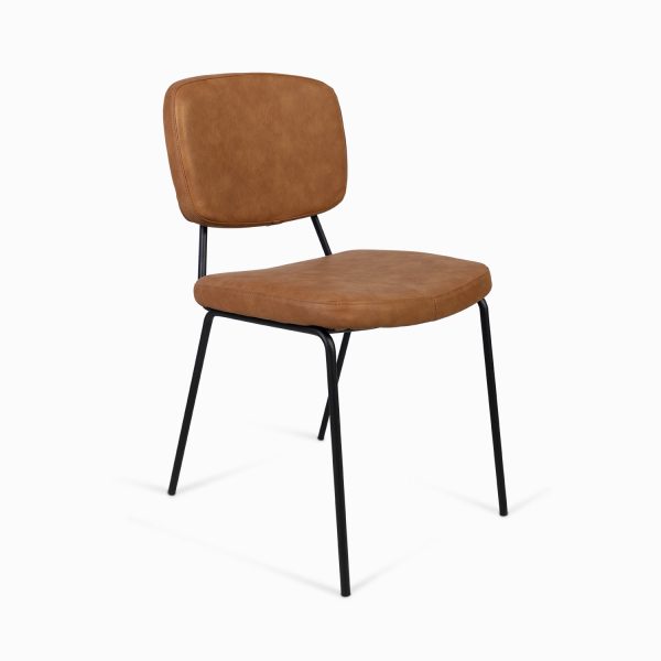 Silla comedor ilinois miel 84x57x48