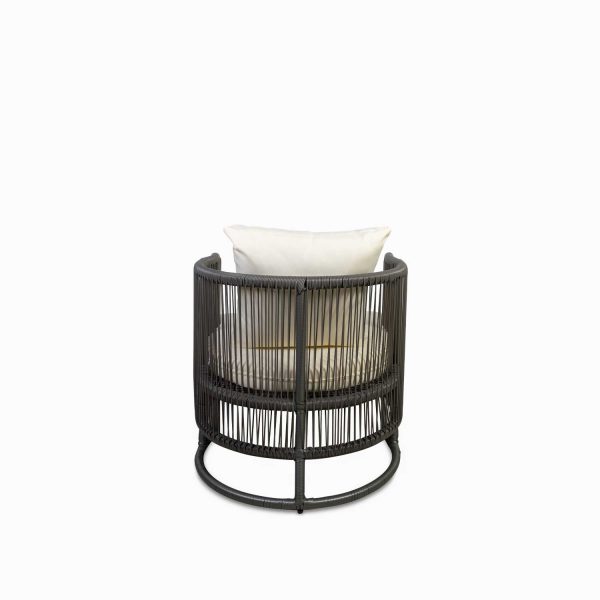 Poltrona lecco gris 71x71x73 - Imagen 4