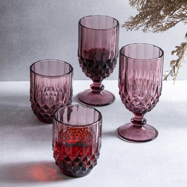 Vaso valenti borgoña 330ml setx2 - Imagen 5