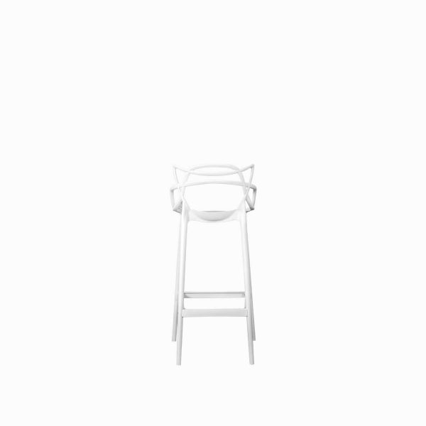 Silla bar York blanca - Imagen 6