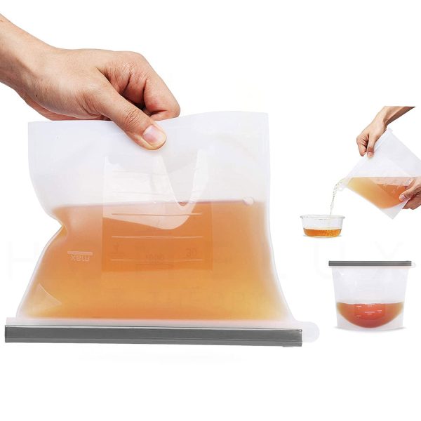 Bolsa en silicona 1000ml - Imagen 3