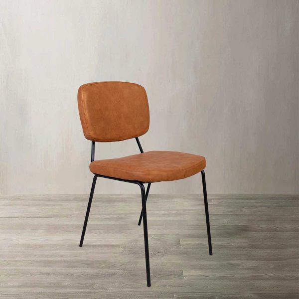 Silla comedor ilinois miel 84x57x48 - Imagen 2