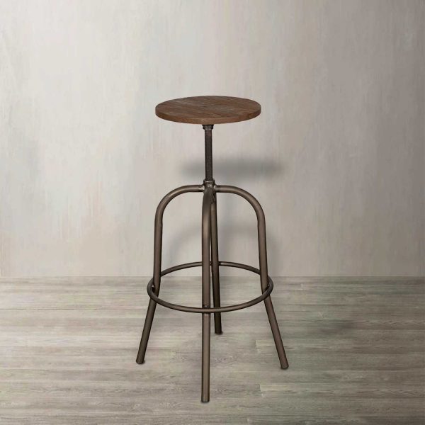 Silla bar Vintage Gun - Imagen 2