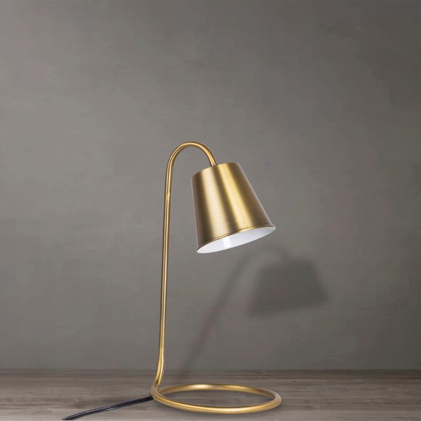 Lámpara de mesa Equo brass - Imagen 2