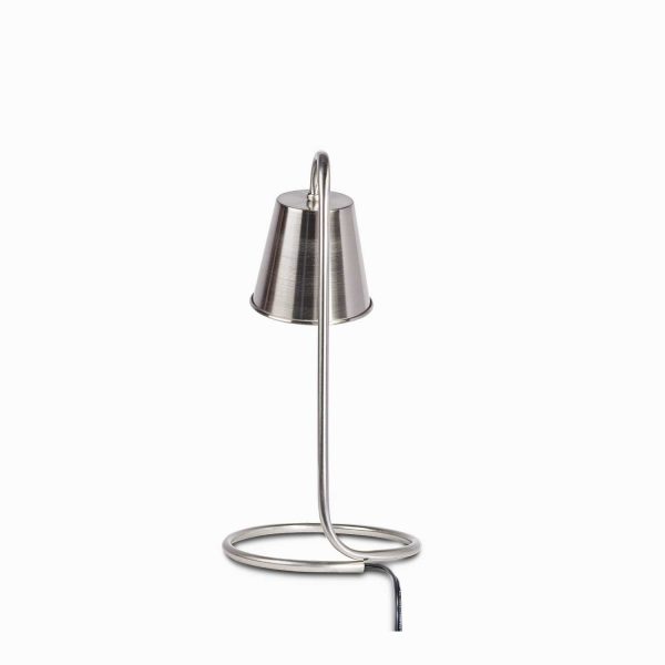 Lámpara Mesa Equo plateado - Imagen 5
