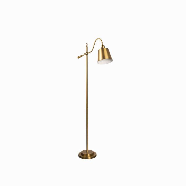 Lámpara piso Atelier Brass