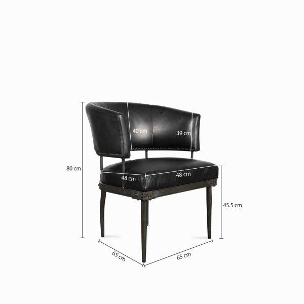 Silla Jonson negra - Imagen 3