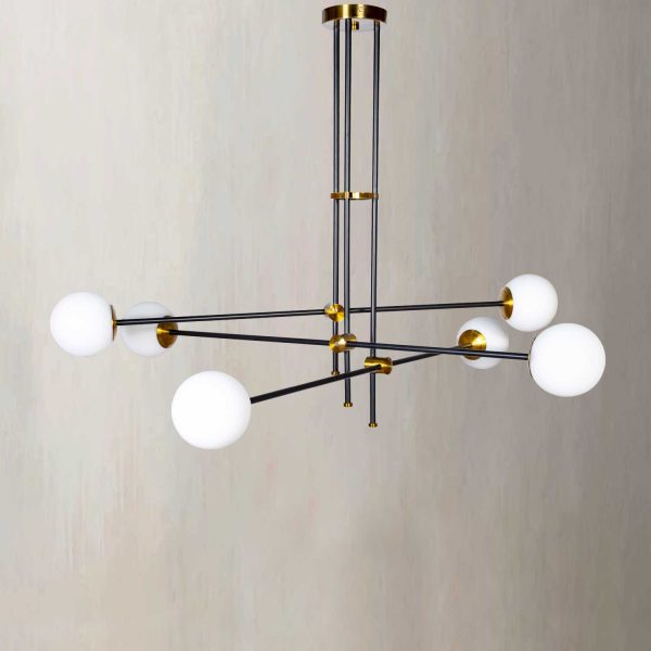 Lámpara Asterisco Globos blancos - Imagen 2