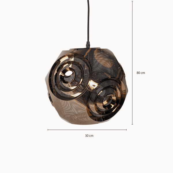 Lámpara Espiral Metal Copper - Imagen 3