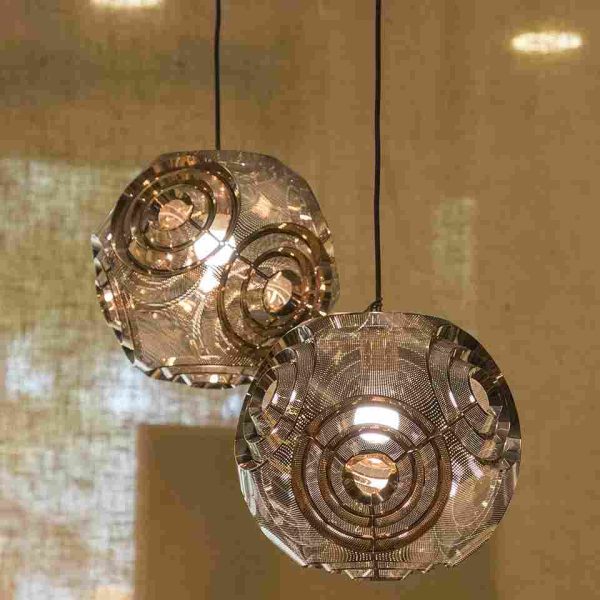 Lámpara Espiral Metal Copper - Imagen 5