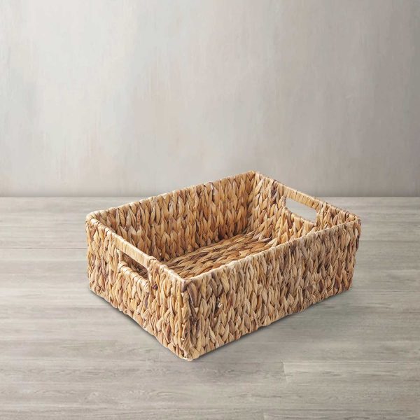 Canasta rectangular jacinto de agua - Imagen 2