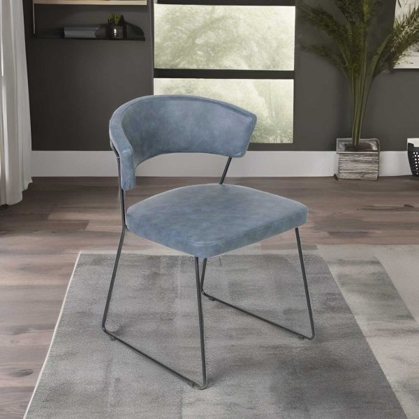 Silla de comedor Mod azul - Imagen 4