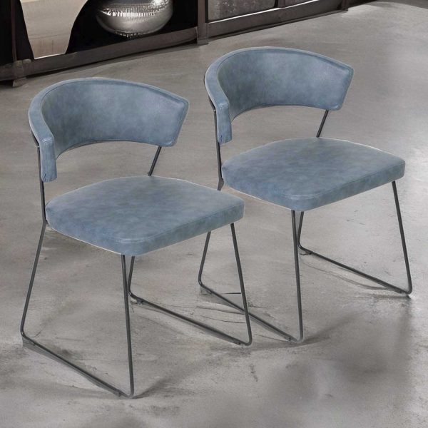 Silla de comedor Mod azul - Imagen 7