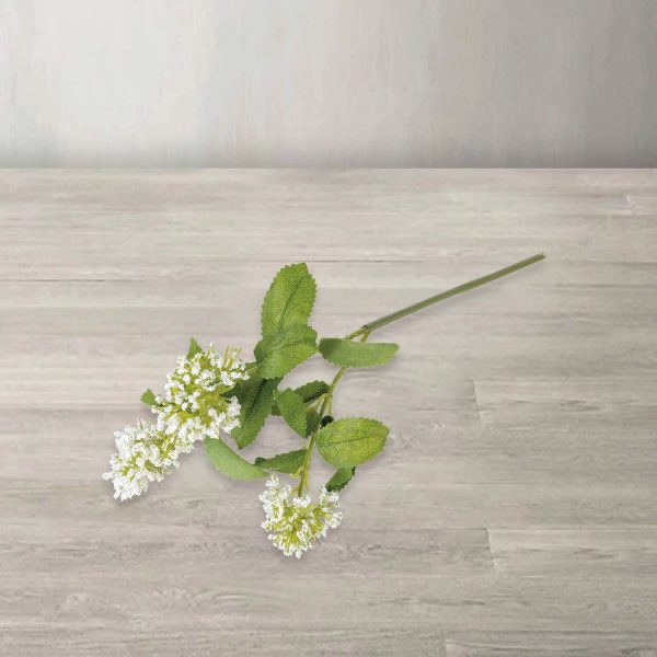 Flor de tallo blanca - Imagen 2