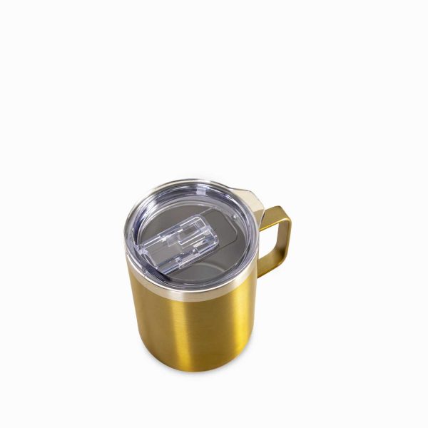 Mug doble pared en acero dorado - Imagen 2