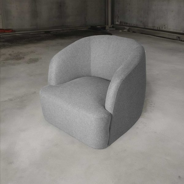 Poltrona pavia gris 76X87X87 - Imagen 3