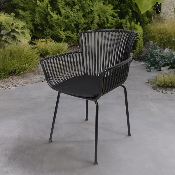 Silla comedor Lodi negra - Imagen 7