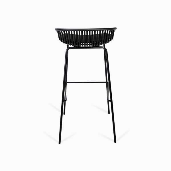 Silla Bar Lodi negra - Imagen 6