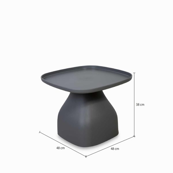 Mesa auxiliar Breton gris - Imagen 3