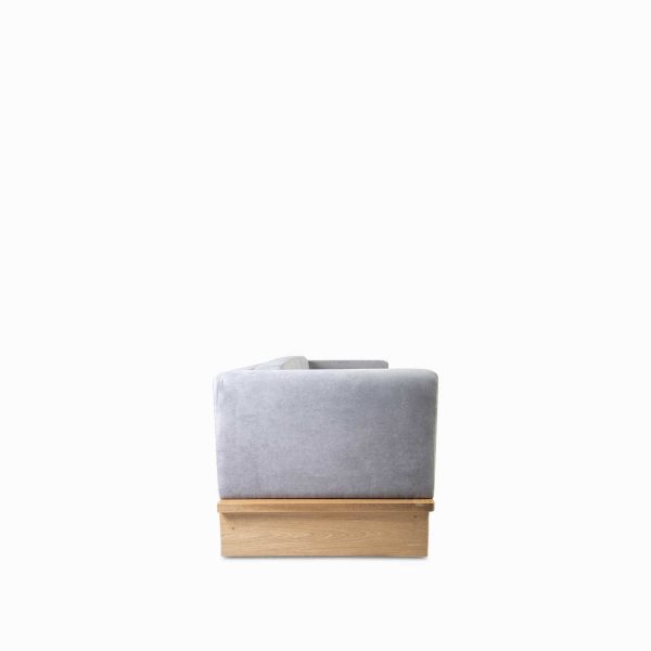 Sofá base madera gris - Imagen 5