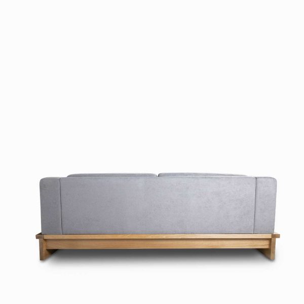 Sofá base madera gris - Imagen 6