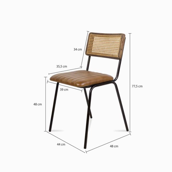 Silla Retro tejida - Imagen 4