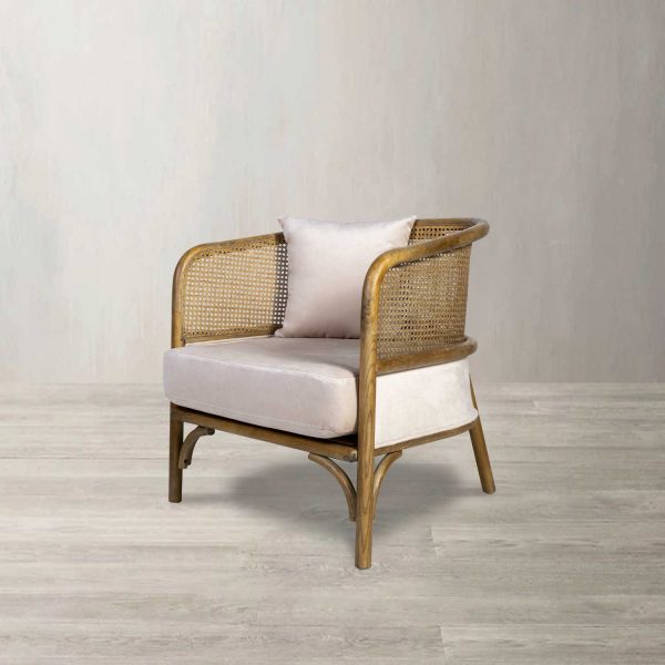 Poltrona Aghata Beige - Imagen 2