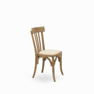 Silla de comedor Rayas tapizada