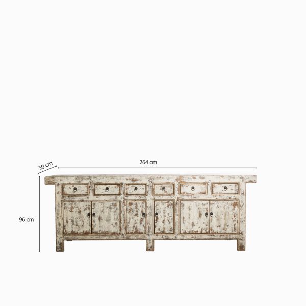 Mueble Desgaste blanco - Imagen 3