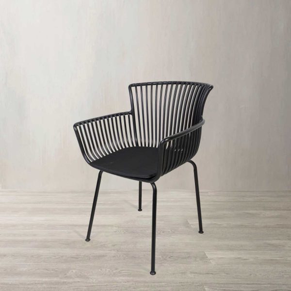 Silla comedor Lodi negra - Imagen 2
