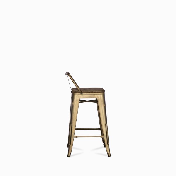 Silla counter Industrial madera Gun - Imagen 5