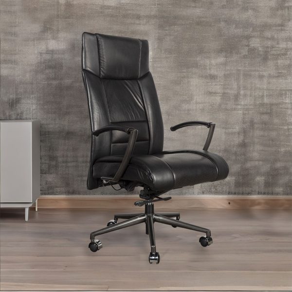 Silla escritorio Delux negra - Imagen 4
