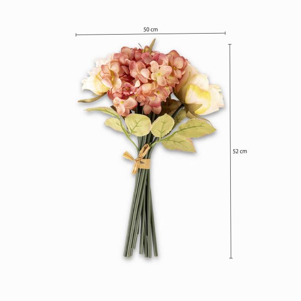 Bouquet rosa Hortensia - Imagen 3