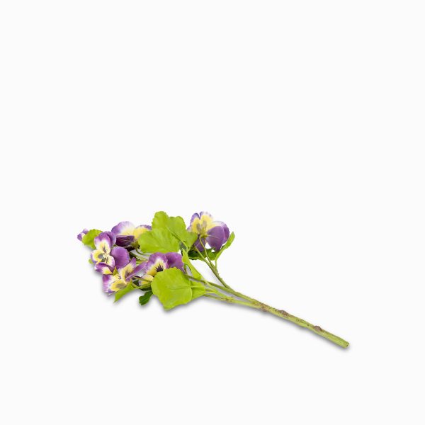 Flor Viola morada 46cm - Imagen 4