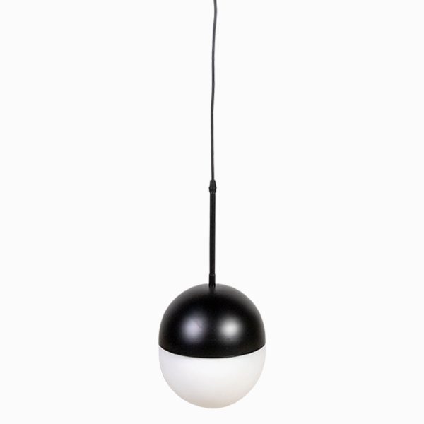 Lámpara Moss negra
