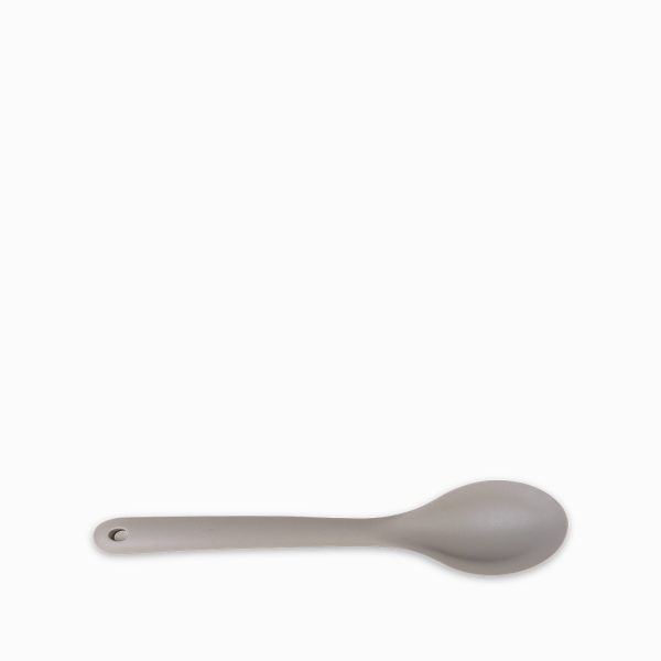 Cuchara silicona gris 32cm