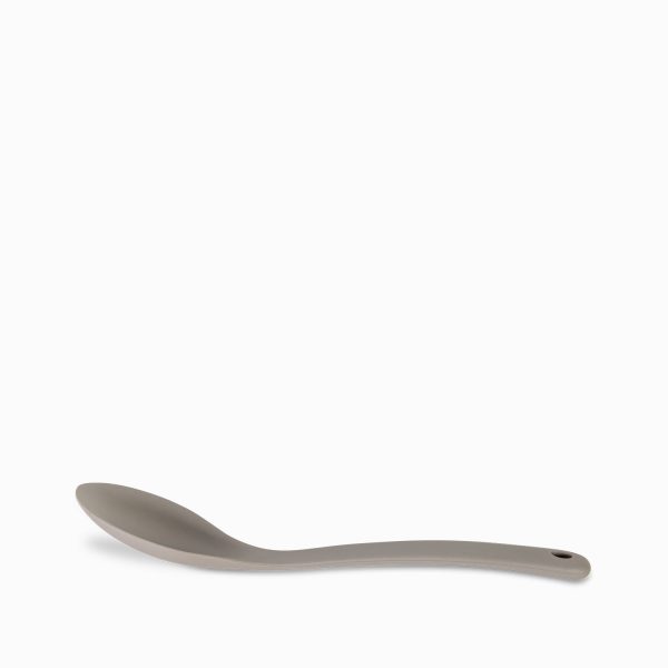 Cuchara silicona gris 32cm - Imagen 2
