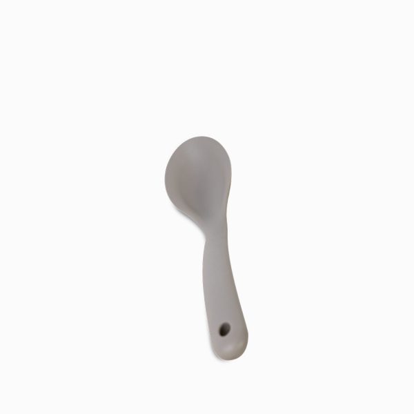 Cuchara silicona gris 32cm - Imagen 3