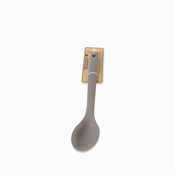 Cuchara silicona gris 32cm - Imagen 4