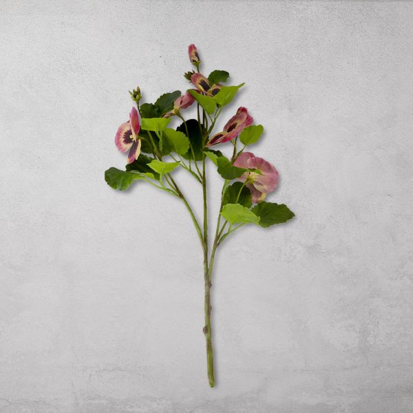 Flor Viola rosada 46cm - Imagen 2